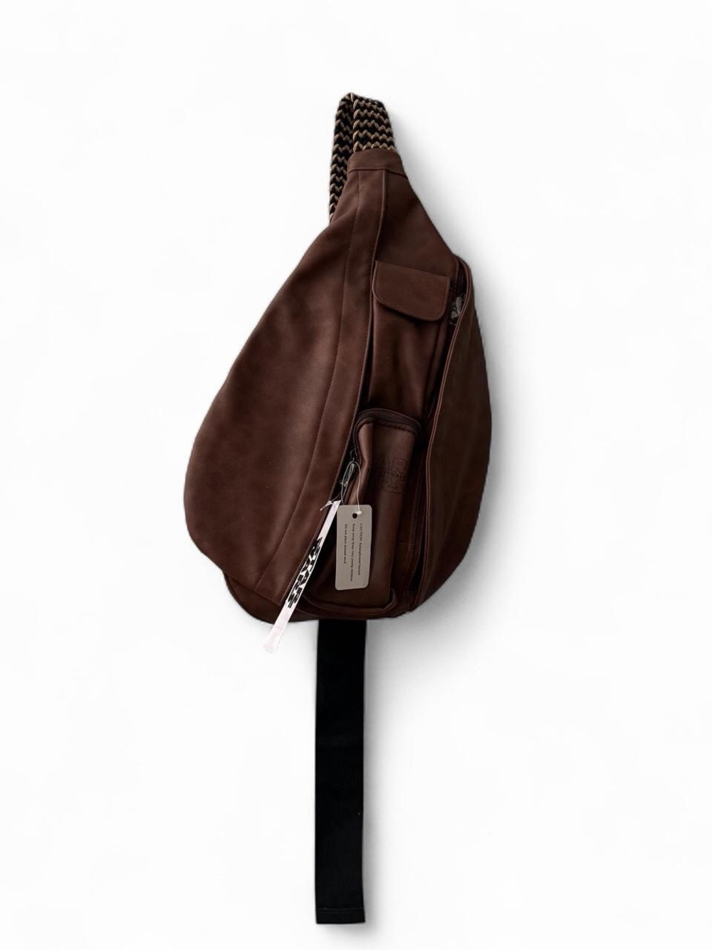 NWT Star Wars Brown Faux Leather Sling Bag